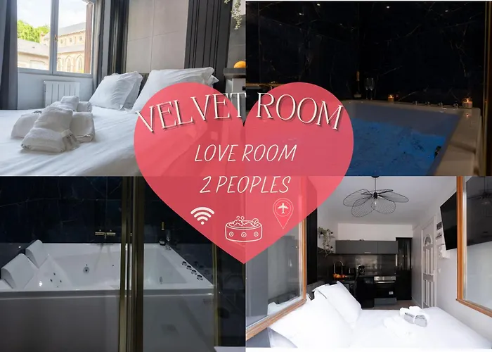 Apartment Le Passion - - Jacuzzi Beauvais